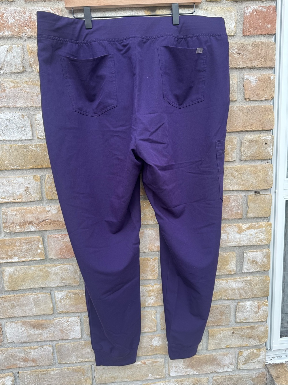 FIGS Technical Collection Jogger Scrub Pants Bundle XXL Royal Blue&Purple 2Pair - Picture 8 of 10